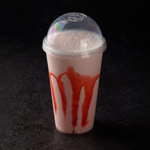 Коктейль клубнично-молочный 0,5 л